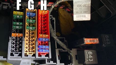 fuse box location and diagram